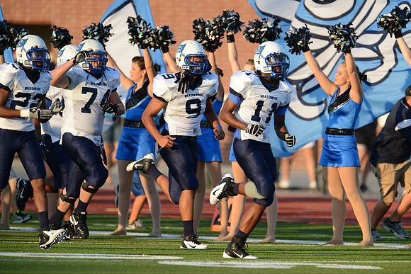 Angleton Wildcats vs. Brazoswood Buccaneers football game 09-07-12