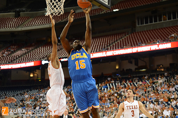 NCAA Basketball 2012 - UCLA beats Texas 65-63.