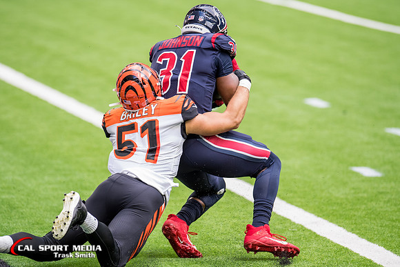 NFL 2020: Bengals vs Texans DEC 27