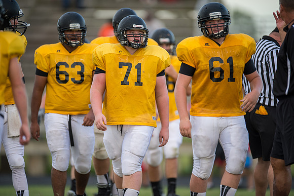 Football 2013 - Danbury vs. Palacios scrimmage