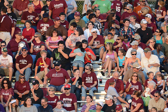 Columbia Roughnecks vs. Brazosport Exporters football game 08-31-12