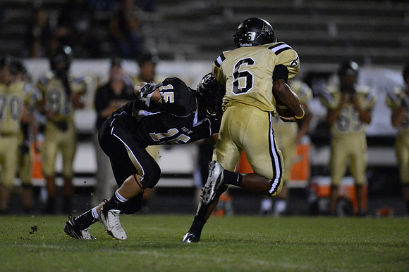 Danbury Panthers vs. Anahuac Panthers football game 09-14-12