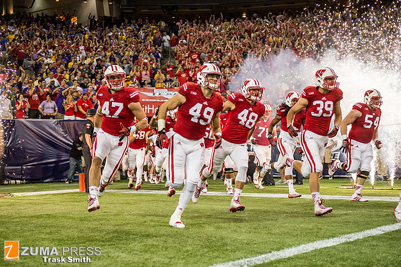 NCAA football 2014 - LSU Tigers vs Wisconsin Badgers