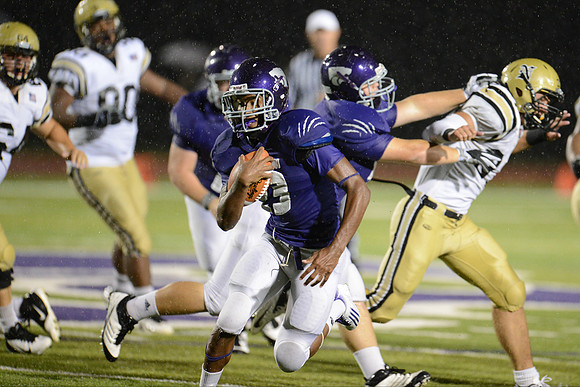 Angleton Wildcats vs. Nederland Bulldogs football game 09-14-12