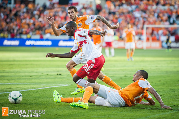 MLS 2013 - New York Red Bulls tie Houston Dynamo 2-2