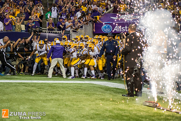 NCAA football 2014 - LSU Tigers vs Wisconsin Badgers