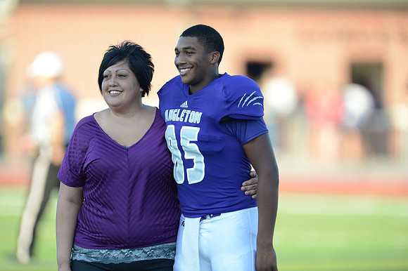 Angleton Wildcats vs. Brazoswood Buccaneers football game 09-07-12