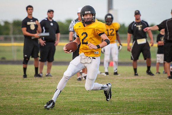 Football 2013 - Danbury vs. Palacios scrimmage