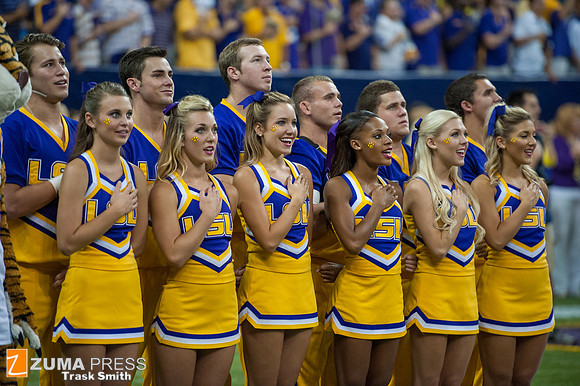 NCAA football 2014 - LSU Tigers vs Wisconsin Badgers