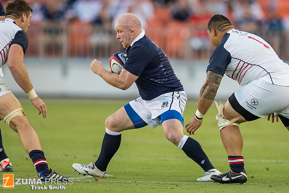 Rugby 2014 - Scotland beats the USA Eagles 24-6