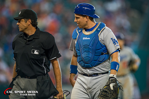 MLB 2015: Dodgers vs Astros AUG 23