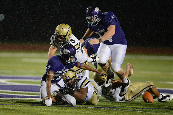 Angleton Wildcats vs. Nederland Bulldogs football game 09-14-12