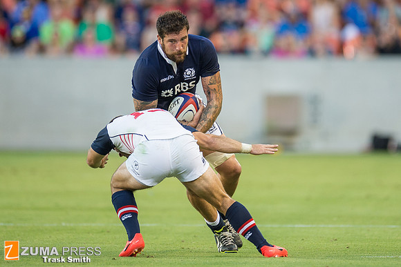 Rugby 2014 - Scotland beats the USA Eagles 24-6
