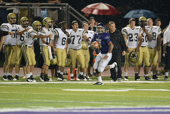 Angleton Wildcats vs. Nederland Bulldogs football game 09-14-12