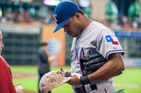 MLB 2015: Rangers vs Astros JUL 19