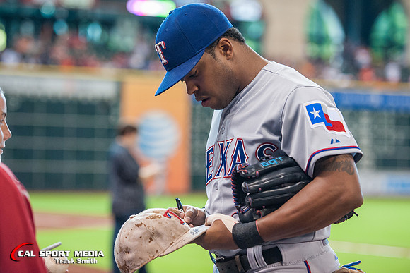 MLB 2015: Rangers vs Astros JUL 19