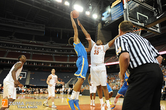 NCAA Basketball 2012 - UCLA beats Texas 65-63.
