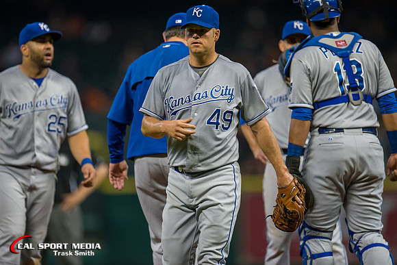 MLB 2015: Royals vs Astros JUN 29