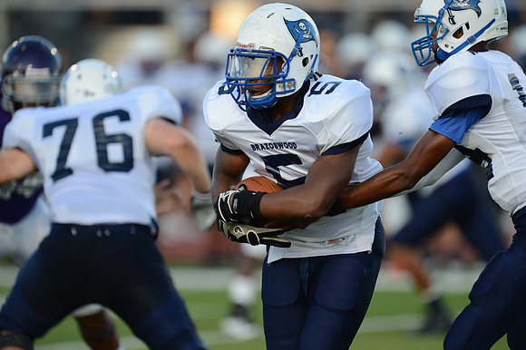 Angleton Wildcats vs. Brazoswood Buccaneers football game 09-07-12