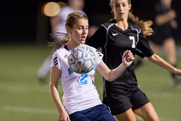 Soccer 2013 – the Brazoswood Lady Bucs defeat the Clear Brook Lady Wolverines 5-0.