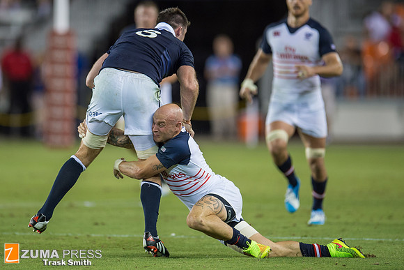 Rugby 2014 - Scotland beats the USA Eagles 24-6