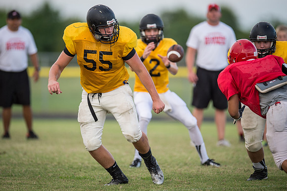 Football 2013 - Danbury vs. Palacios scrimmage