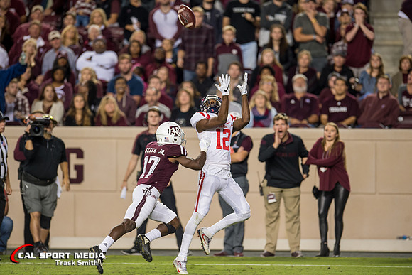 NCAA Football 2016: Ole Miss vs Texas A&M NOV 12