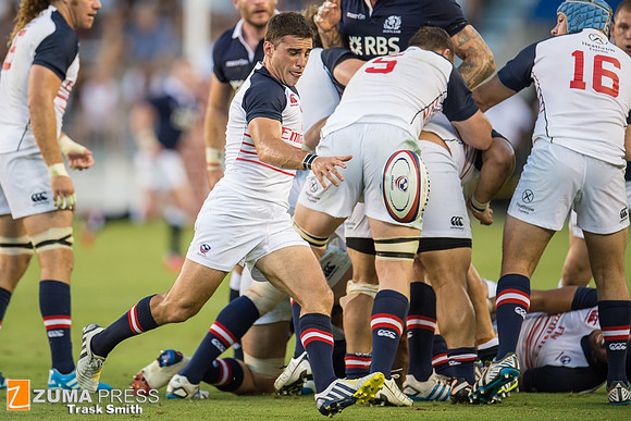 Rugby 2014 - Scotland beats the USA Eagles 24-6