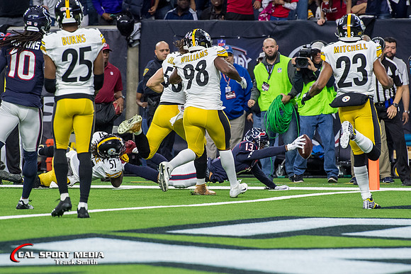 NFL 2017: Steelers vs Texans DEC 25