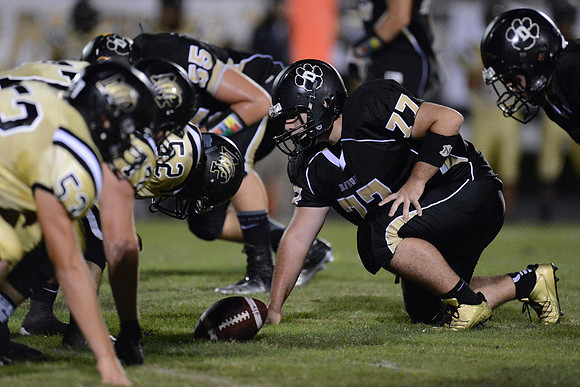 Danbury Panthers vs. Anahuac Panthers football game 09-14-12