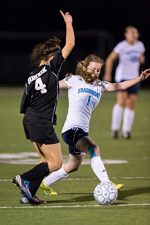 Soccer 2013 – the Brazoswood Lady Bucs defeat the Clear Brook Lady Wolverines 5-0.