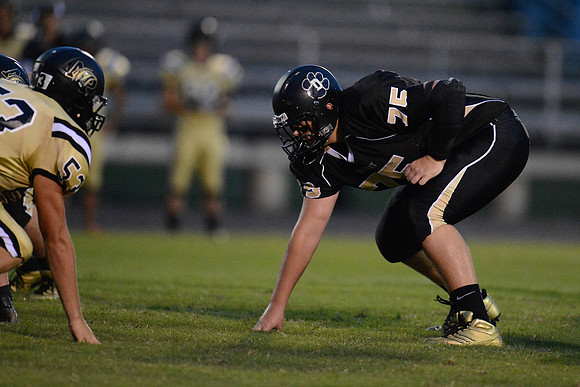 Danbury Panthers vs. Anahuac Panthers football game 09-14-12