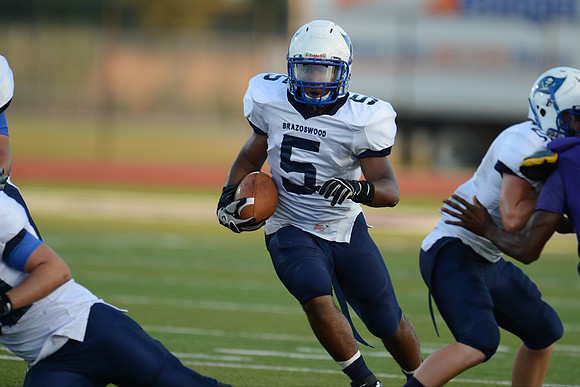 Angleton Wildcats vs. Brazoswood Buccaneers football game 09-07-12