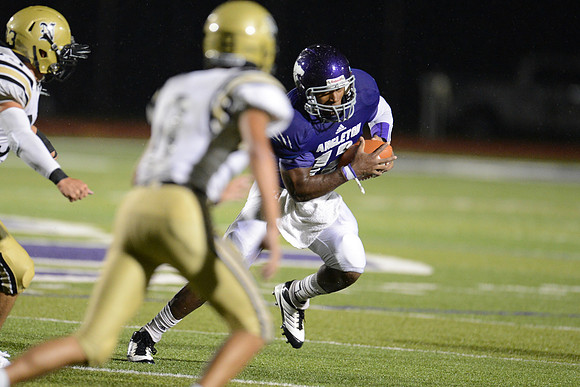 Angleton Wildcats vs. Nederland Bulldogs football game 09-14-12