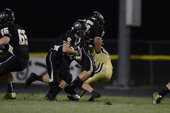 Danbury Panthers vs. Anahuac Panthers football game 09-14-12