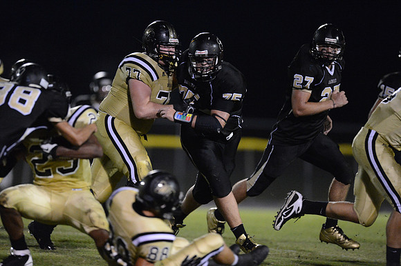 Danbury Panthers vs. Anahuac Panthers football game 09-14-12