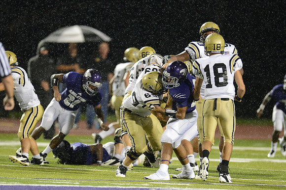 Angleton Wildcats vs. Nederland Bulldogs football game 09-14-12