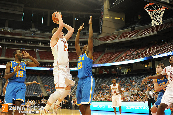 NCAA Basketball 2012 - UCLA beats Texas 65-63.