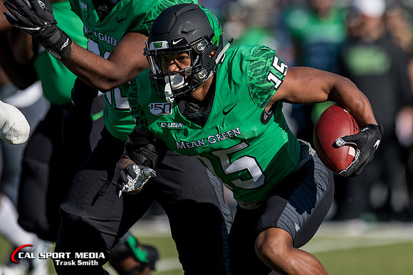 NCAA Football 2019: North Texas vs Rice NOV 23