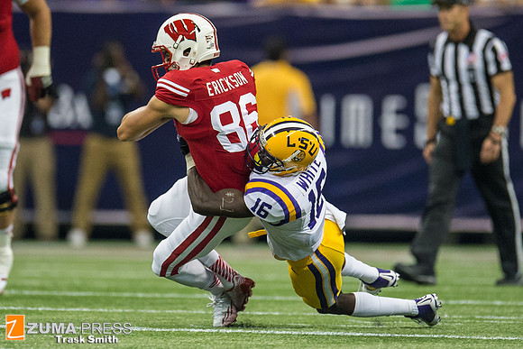 NCAA football 2014 - LSU Tigers vs Wisconsin Badgers