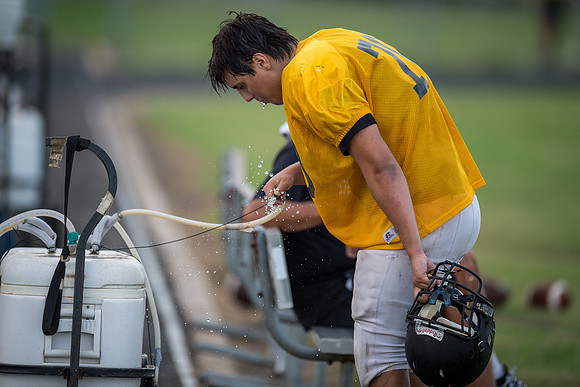 Football 2013 - Danbury vs. Palacios scrimmage