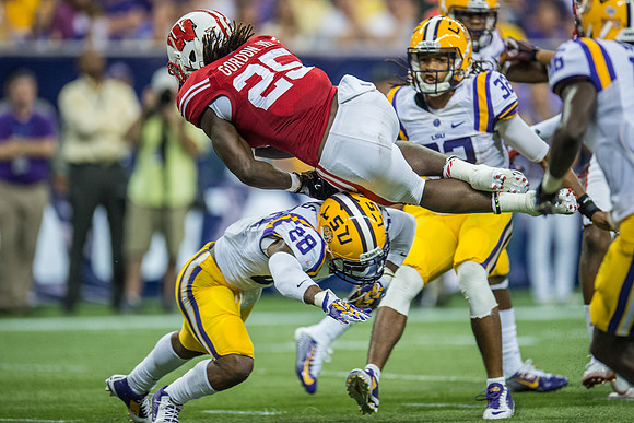 NCAA football 2014 - LSU Tigers vs Wisconsin Badgers