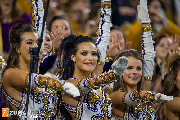 NCAA football 2015 - LSU Tigers defeat the Texas Tech Red Raiders 56-27