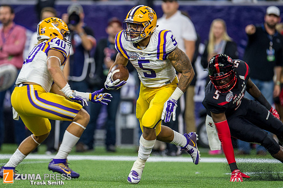 NCAA football 2015 - LSU Tigers defeat the Texas Tech Red Raiders 56-27