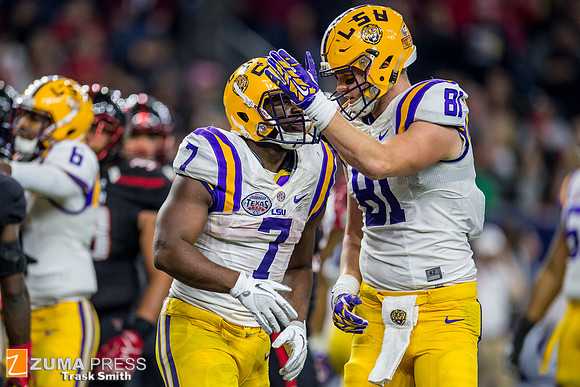NCAA football 2015 - LSU Tigers defeat the Texas Tech Red Raiders 56-27