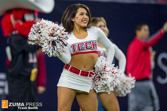 NCAA football 2015 - LSU Tigers defeat the Texas Tech Red Raiders 56-27