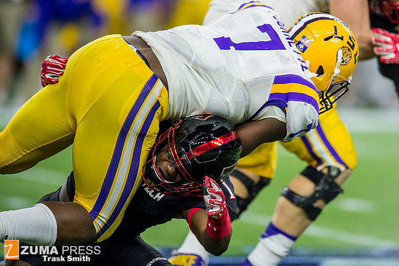 NCAA football 2015 - LSU Tigers vs Texas Tech Red Raiders