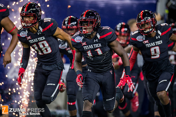 NCAA football 2015 - LSU Tigers vs Texas Tech Red Raiders