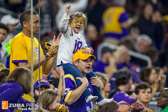 NCAA football 2015 - LSU Tigers defeat the Texas Tech Red Raiders 56-27