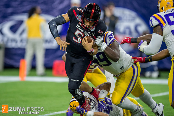 NCAA football 2015 - LSU Tigers vs Texas Tech Red Raiders